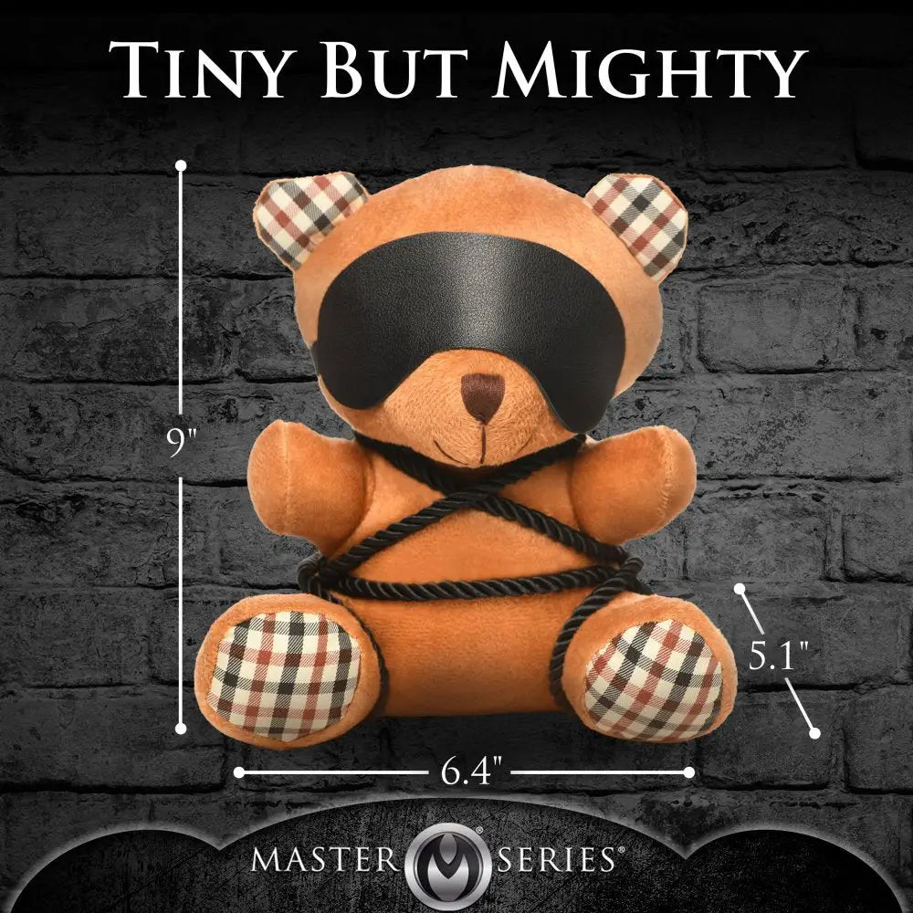 Master Series® Rope Bondage Teddy Bear - Rolik®