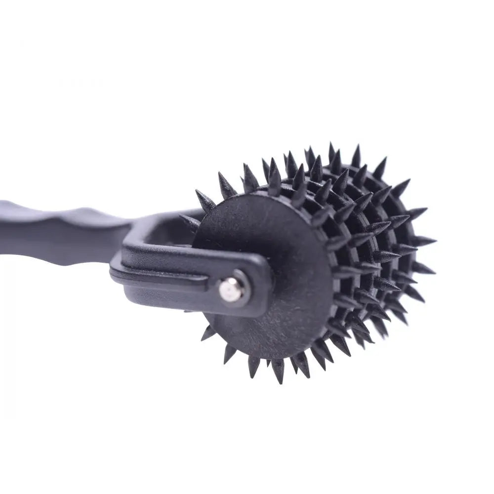 Master Series® Spiked 5 Row Pinwheel - Black - Tickler