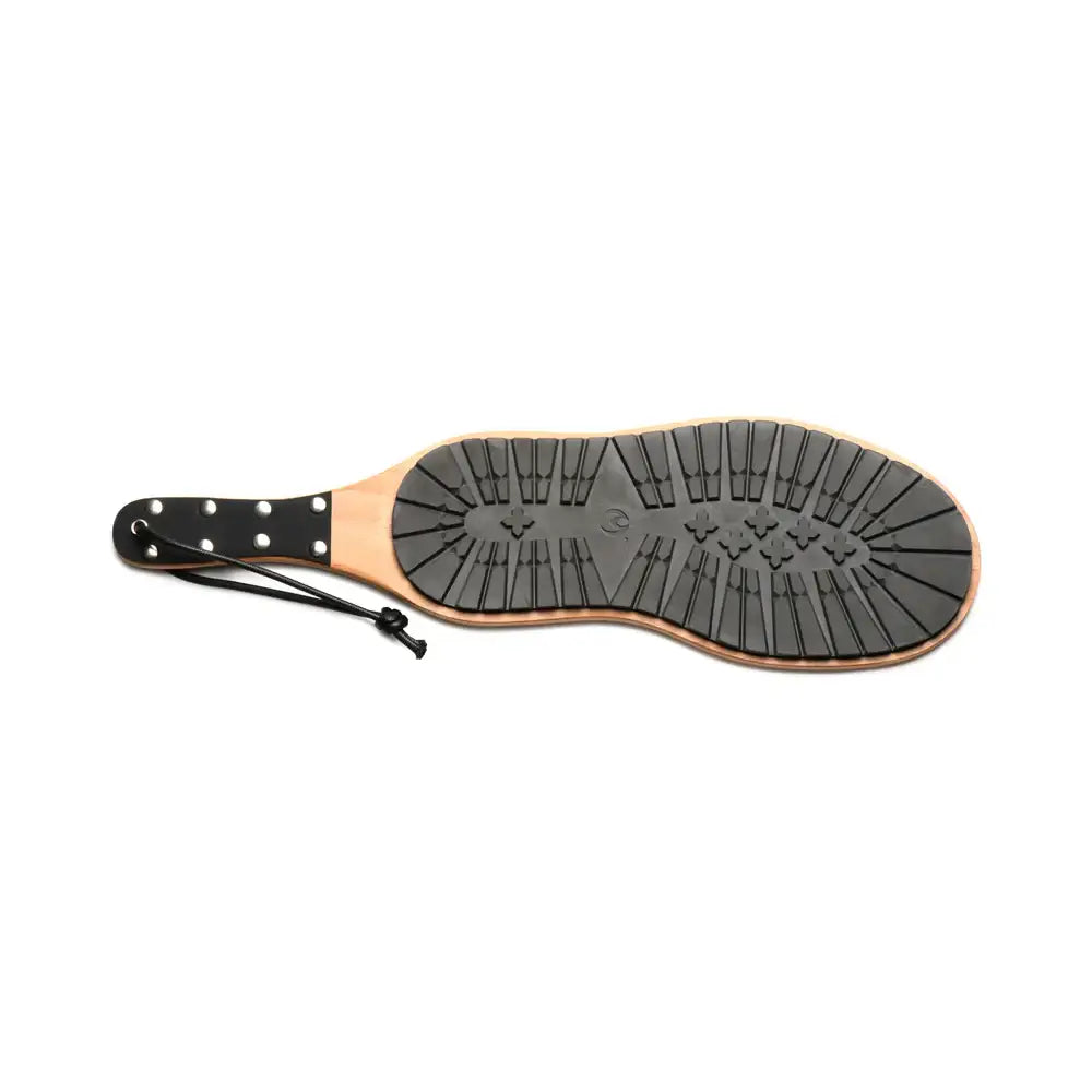 Master Series® Tread Boot Paddle - Black - Flogger