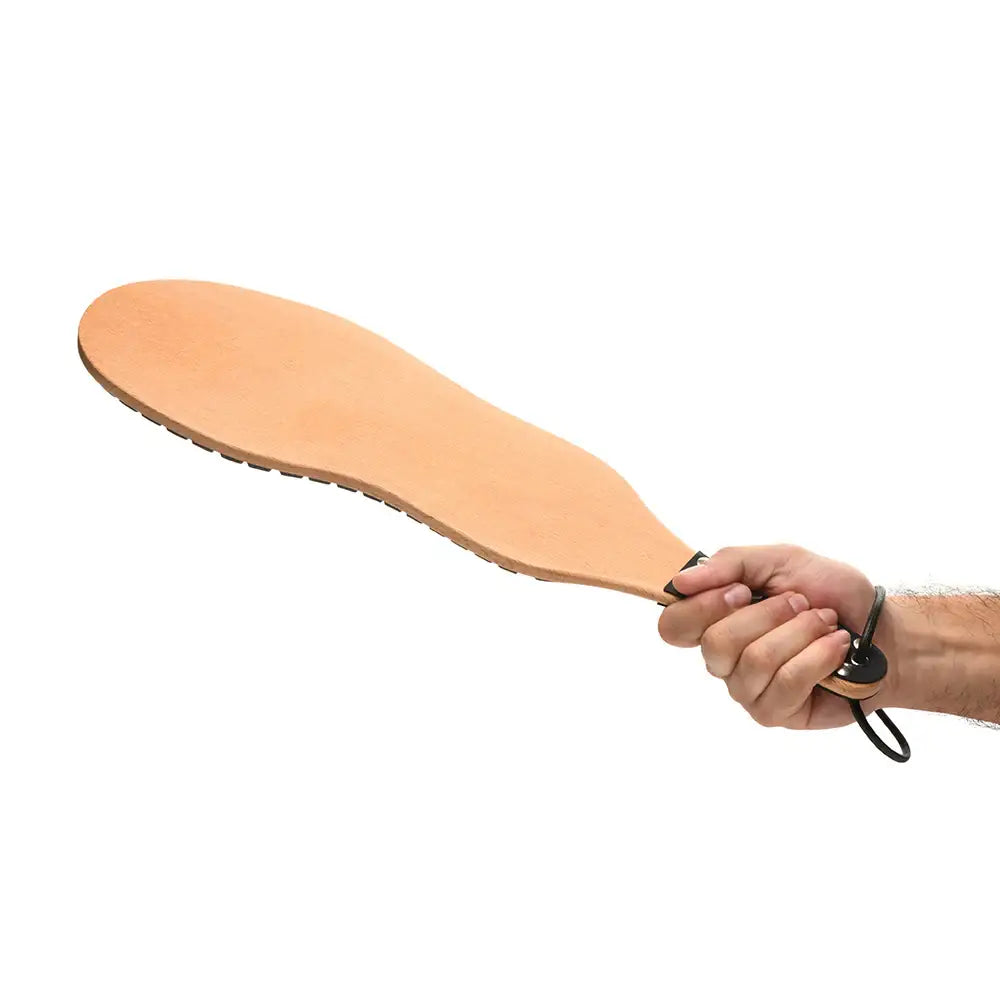 Master Series® Tread Boot Paddle - Black - Flogger