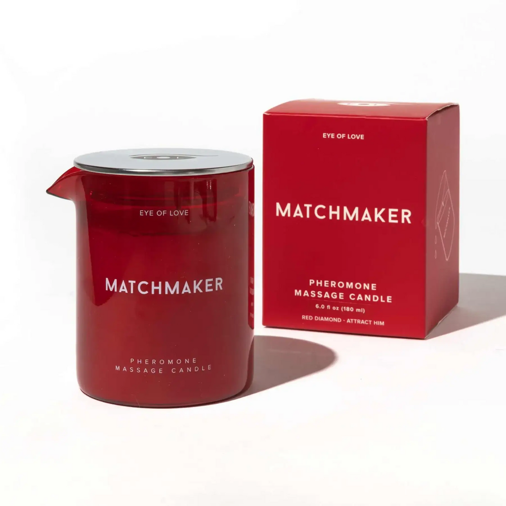 Matchmaker Red Diamond Attract Him Massage Candle - 6 fl. oz.