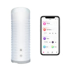 White Max 2 Bluetooth App-Controlled Vibrating & Suction Masturbator