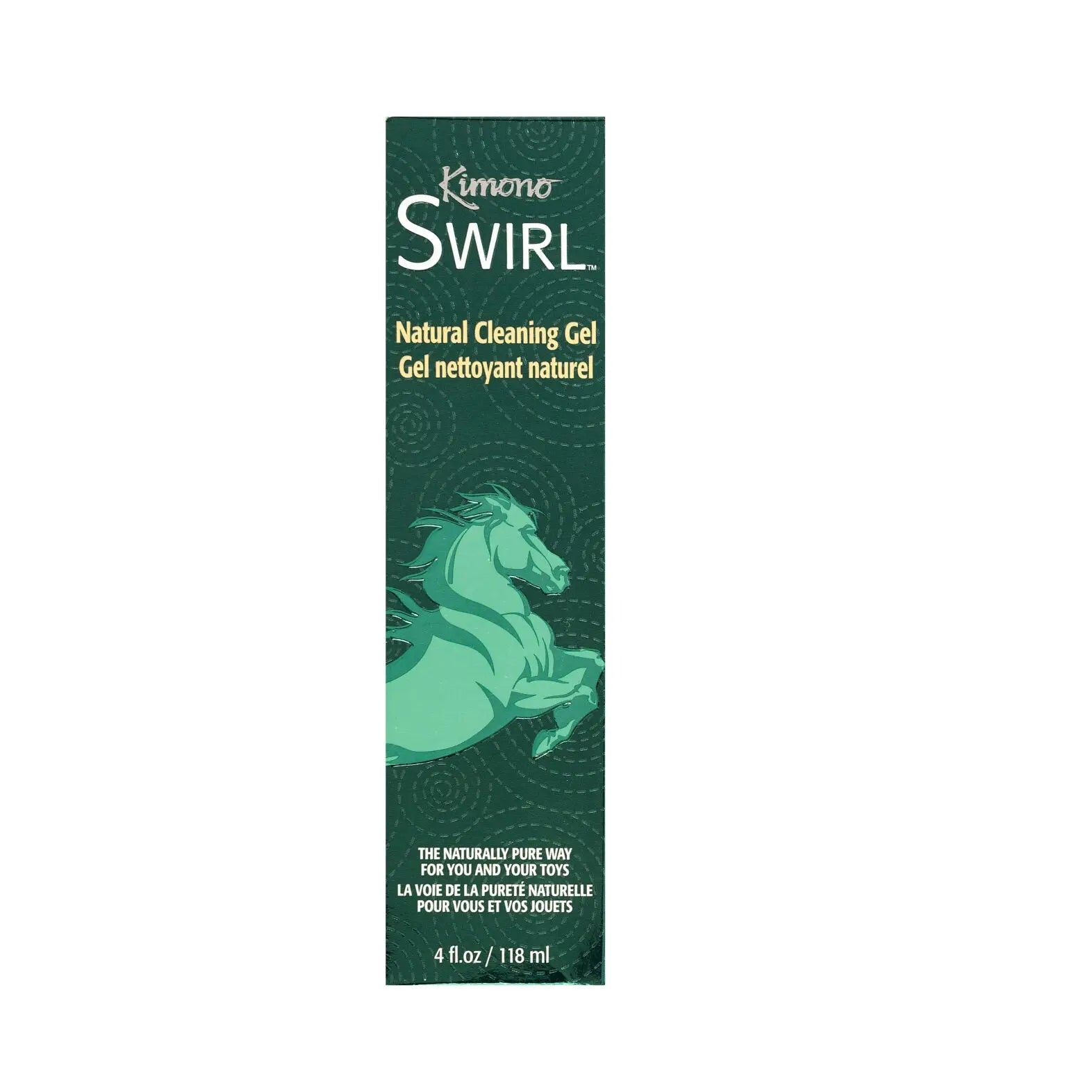 Kimono® Swirl™ Natural Cleaning Gel for Body & Toys - 4 fl. oz. - Toy Cleaner
