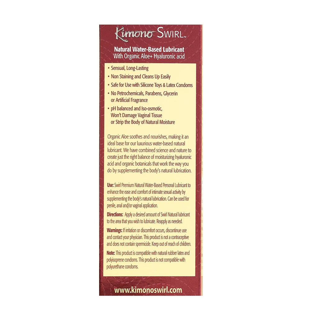 3.4 fl. oz. Kimono® Swirl™ Natural Lubricant