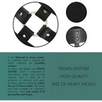 Black Maze Wide Belt and Restraints