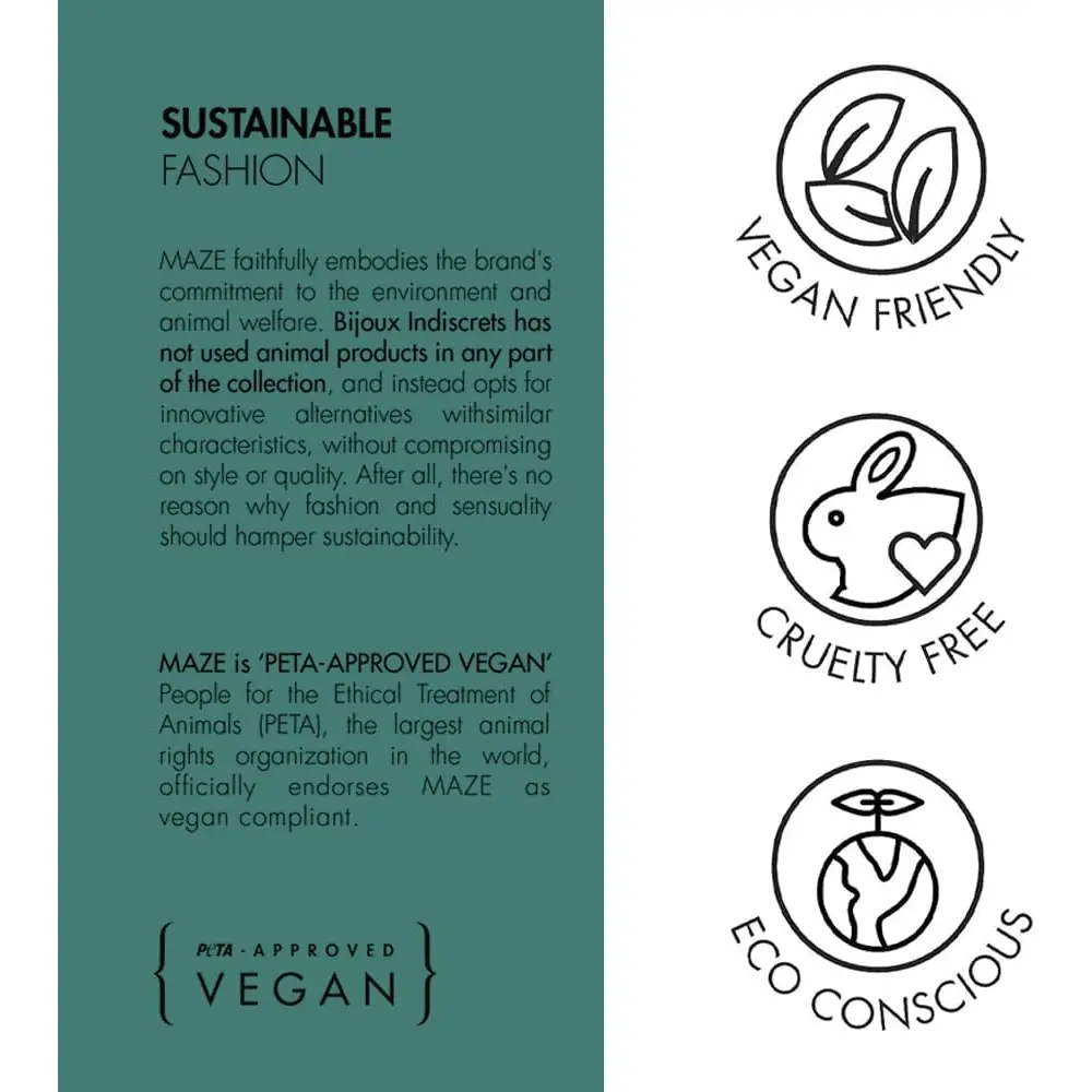 Black Maze Wide Belt and Restraints