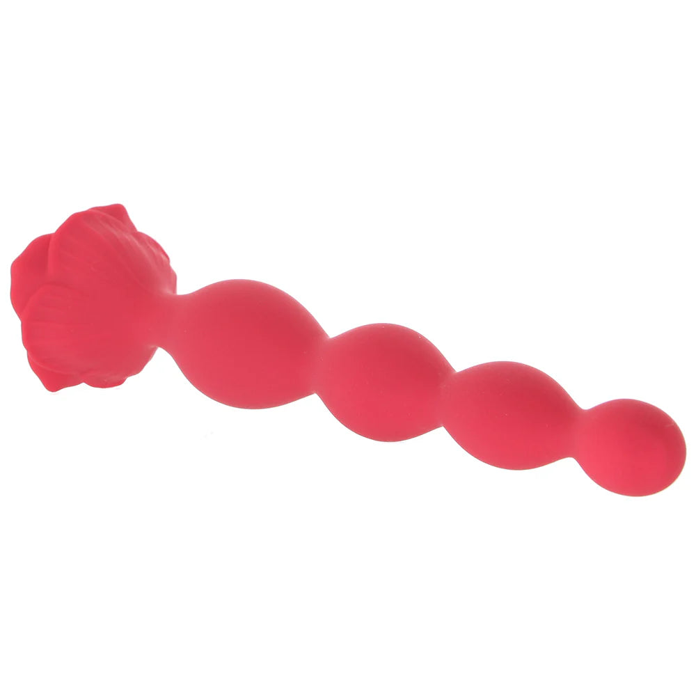 Bloomgasm™ Beaded Silicone Rose Vibrator - Rolik®