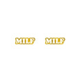 MILF Earrings - Gold - Jewelry