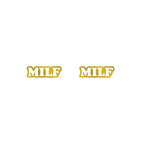 MILF Earrings - Gold - Jewelry