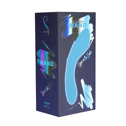 The Mini Swan Glow in the Dark Wand Vibrator - Rolik®