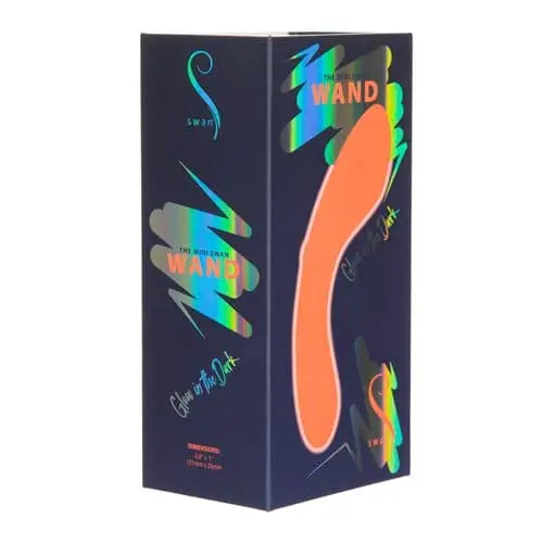 The Mini Swan Glow in the Dark Wand Vibrator - Rolik®