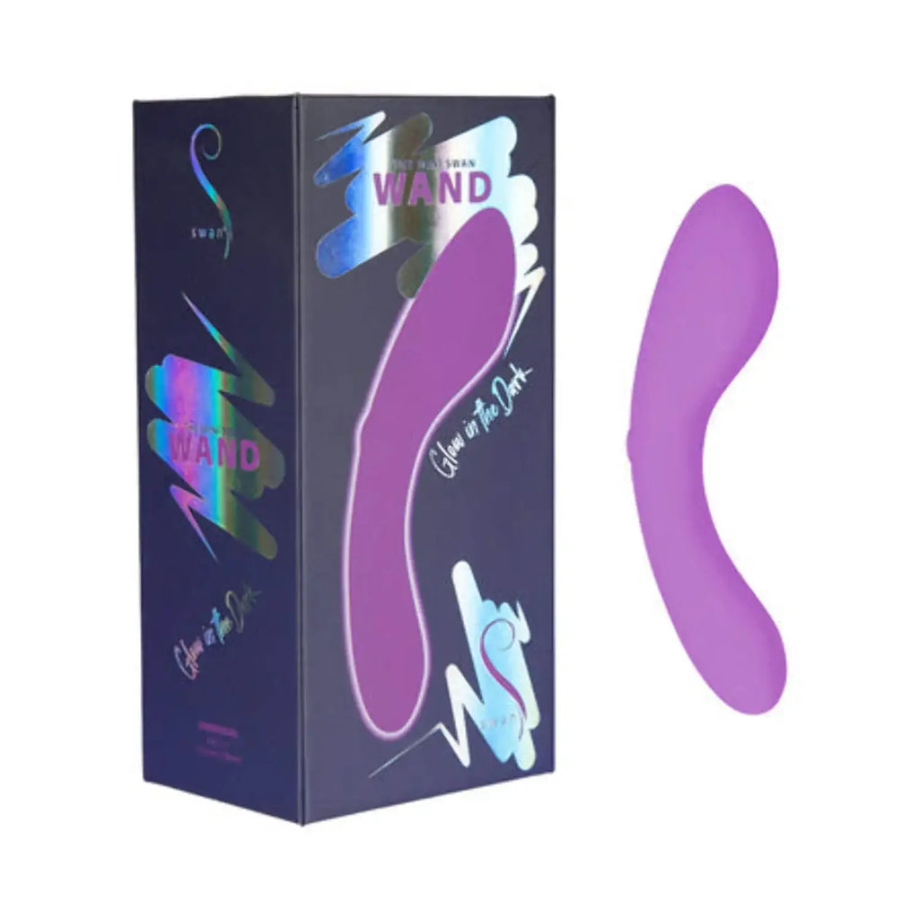 The Mini Swan Wand Glow-in-the-Dark Vibrator Rolik