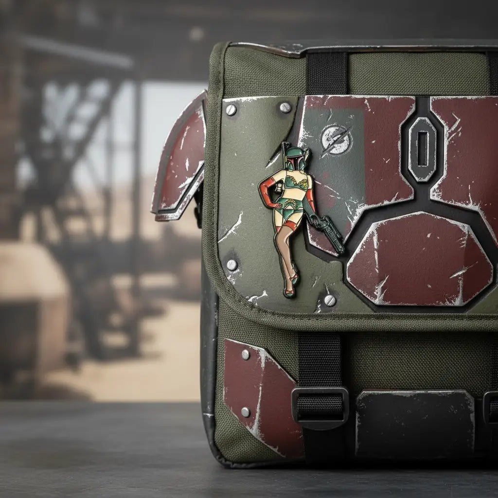 Miss Fett Enamel Pin