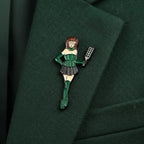 Mistress D Paddle Enamel Pin