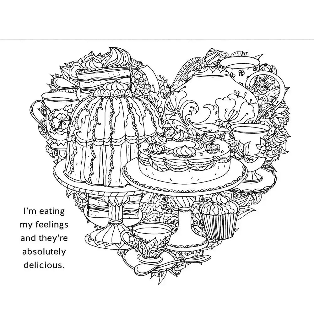 Mommy Drinks Because You Cry Coloring Book - Books
