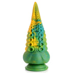 Monstropus Tentacled Monster Silicone Dildo - Green