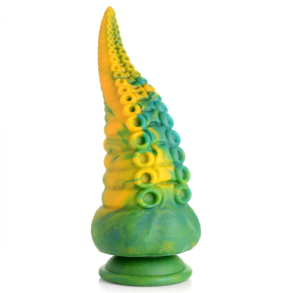 Monstropus Tentacled Monster Silicone Dildo - Green