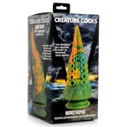 Monstropus Tentacled Monster Silicone Dildo - Green