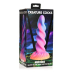 Moon Rider Glow in the Dark Unicorn Dildo - Rainbow