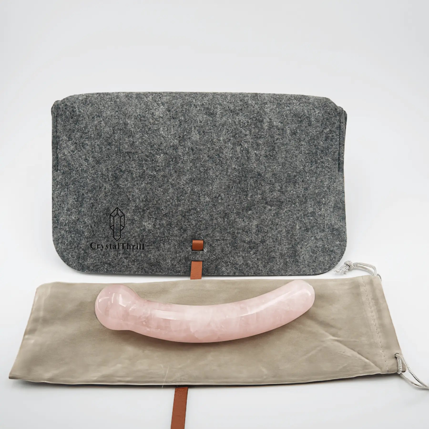 Mooncrest Rose Quartz Wand / 7’’ Dildo