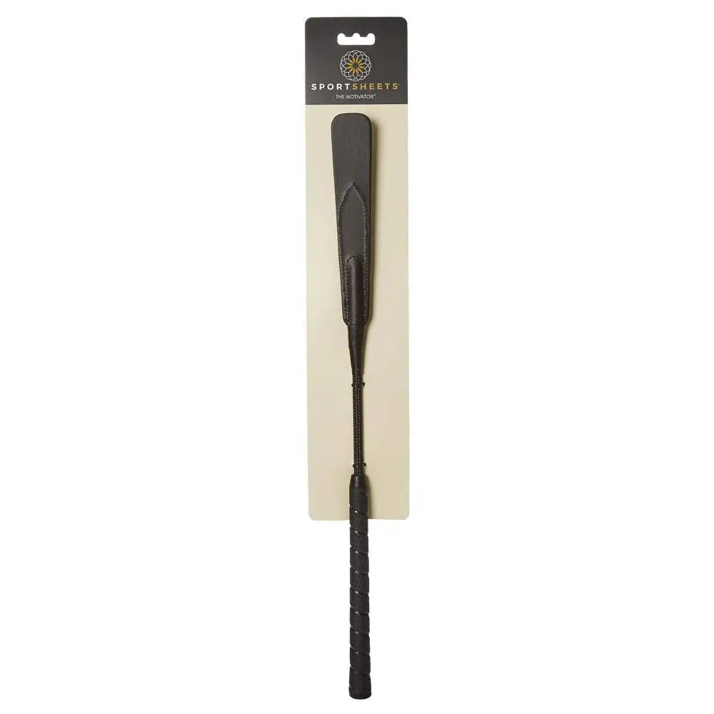 The Motivator Crop - Black - Spanker