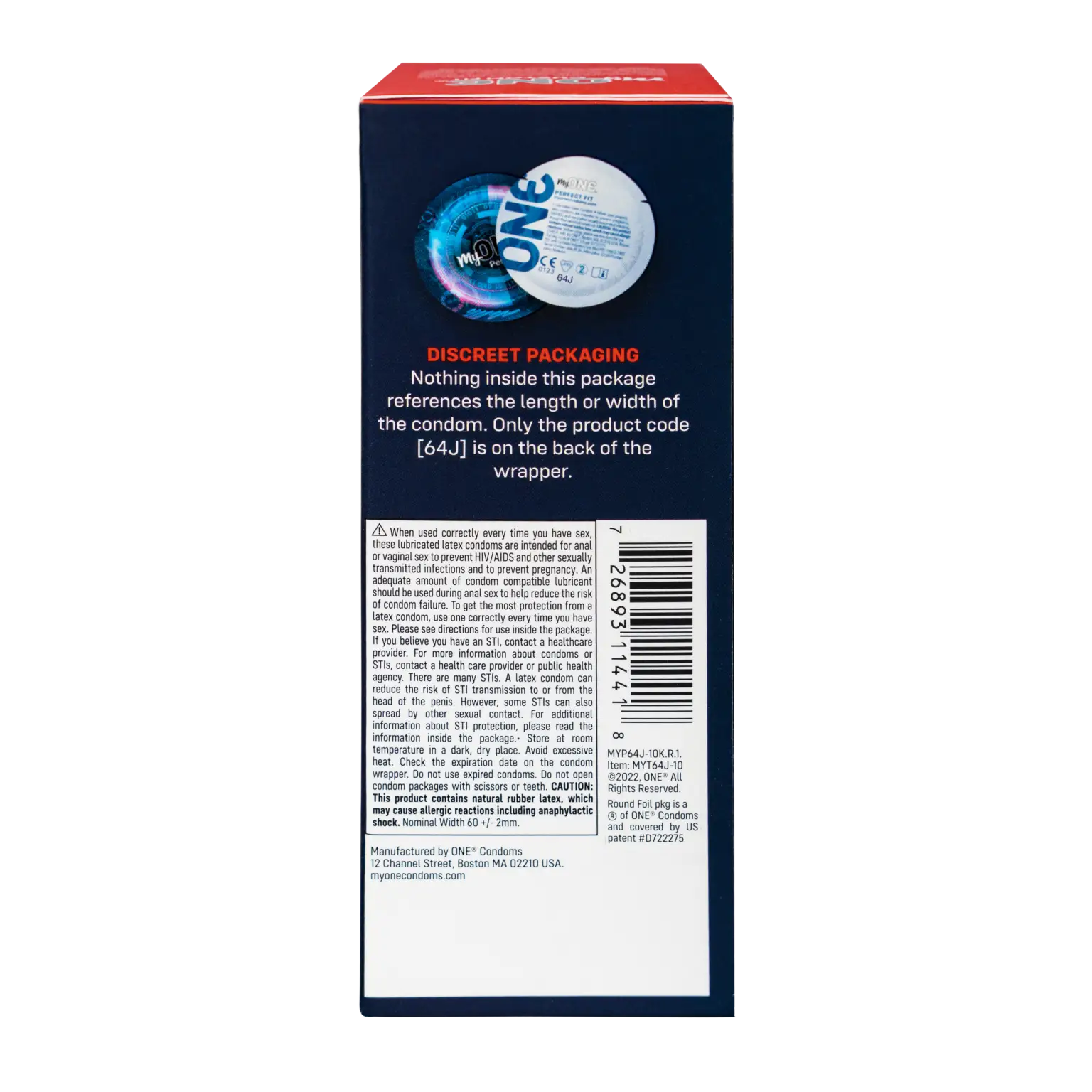 MyONE® Perfect Fit Super Wide Condoms Rolik®