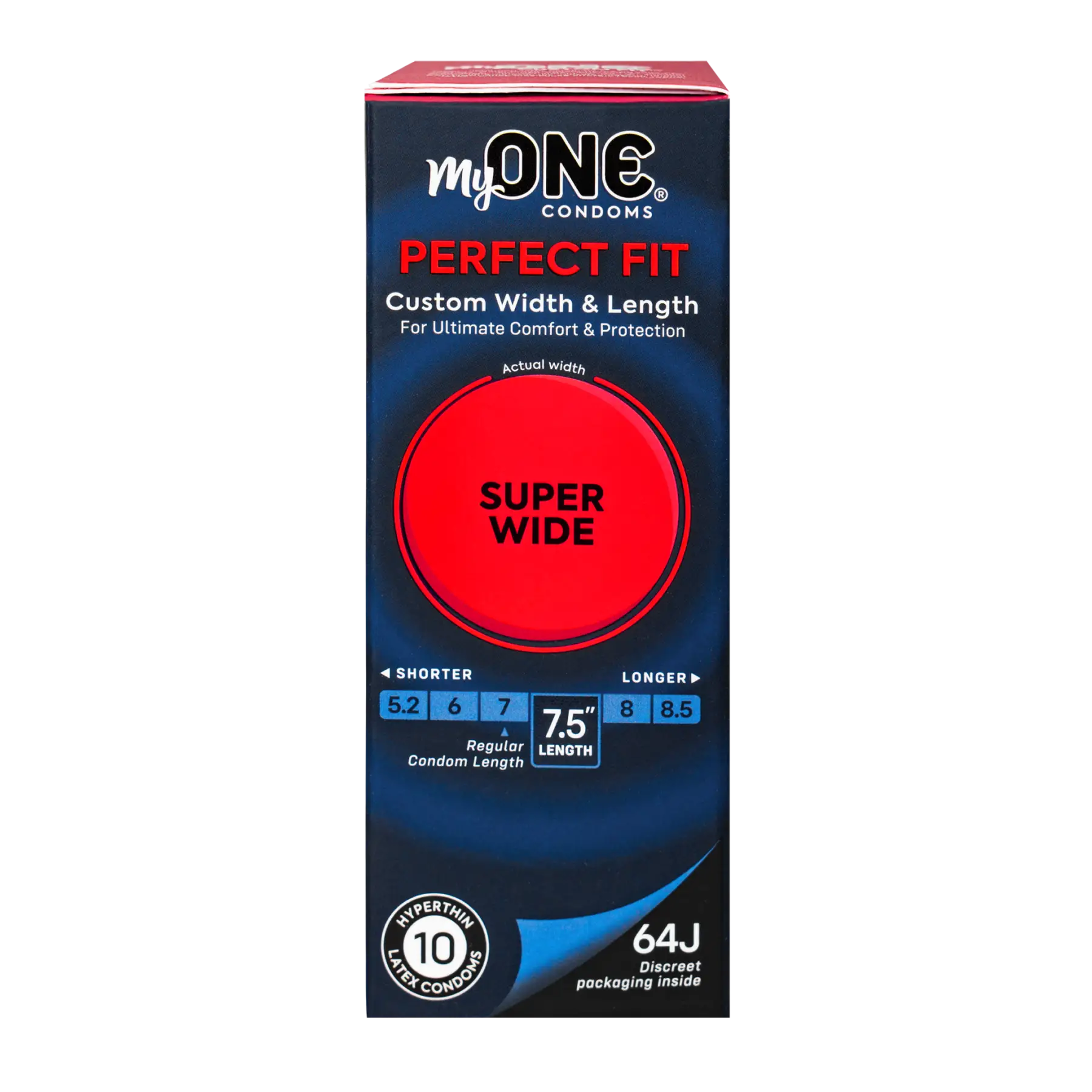MyONE® Perfect Fit Super Wide Condoms Rolik®