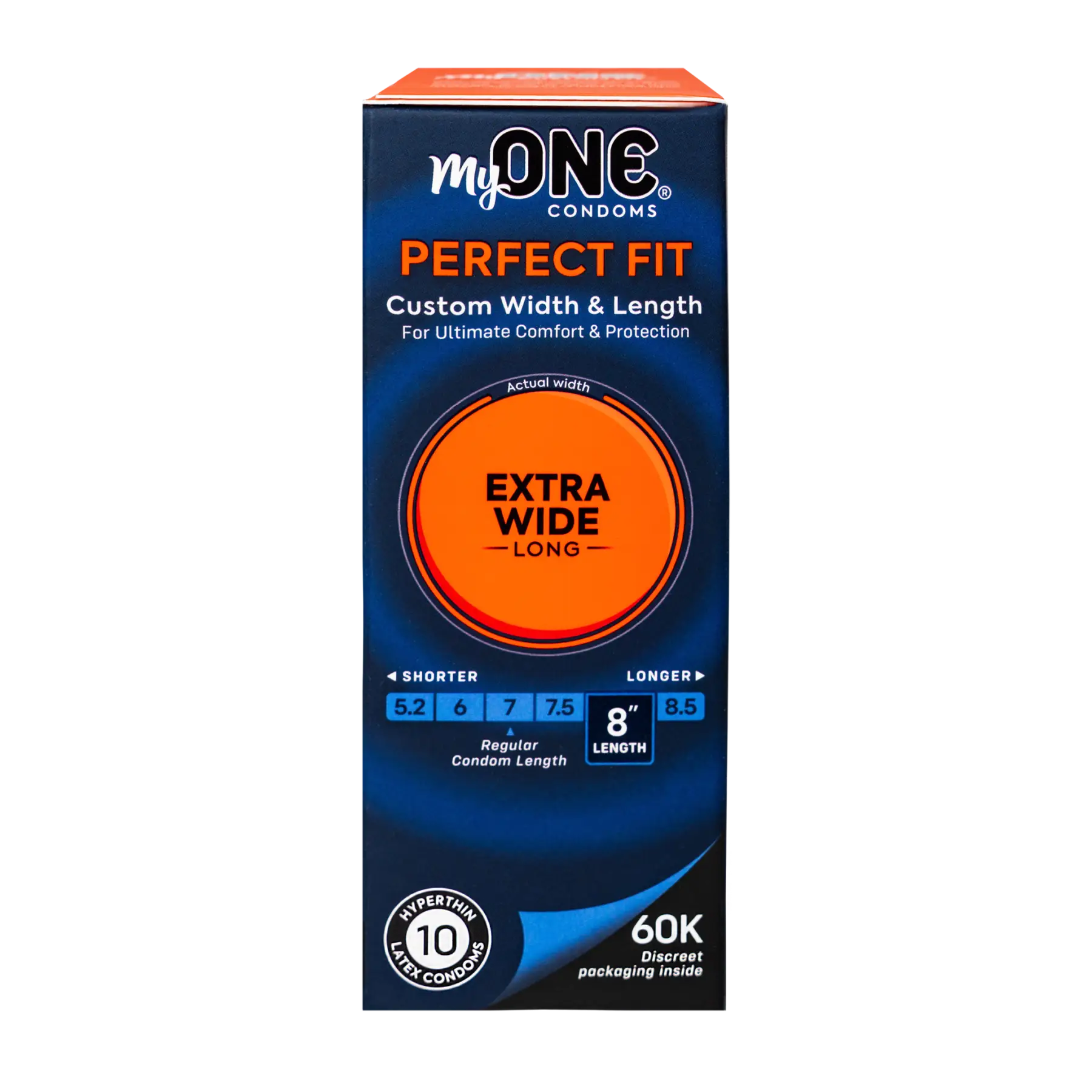 MyONE® Perfect Fit Extra Wide & Long Condoms Rolik®