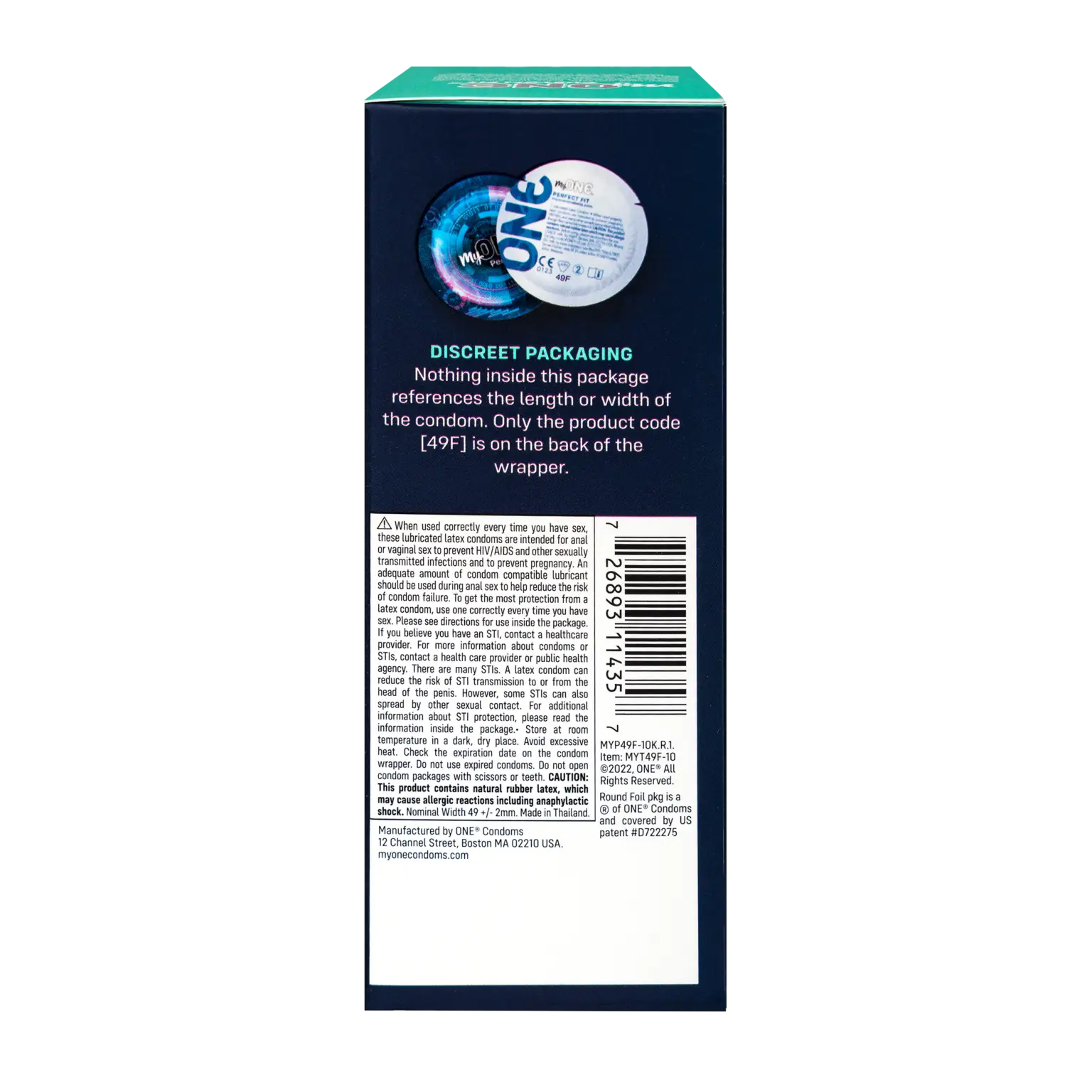 MyONE® Condoms Perfect Fit Snug Fit Condoms Rolik®