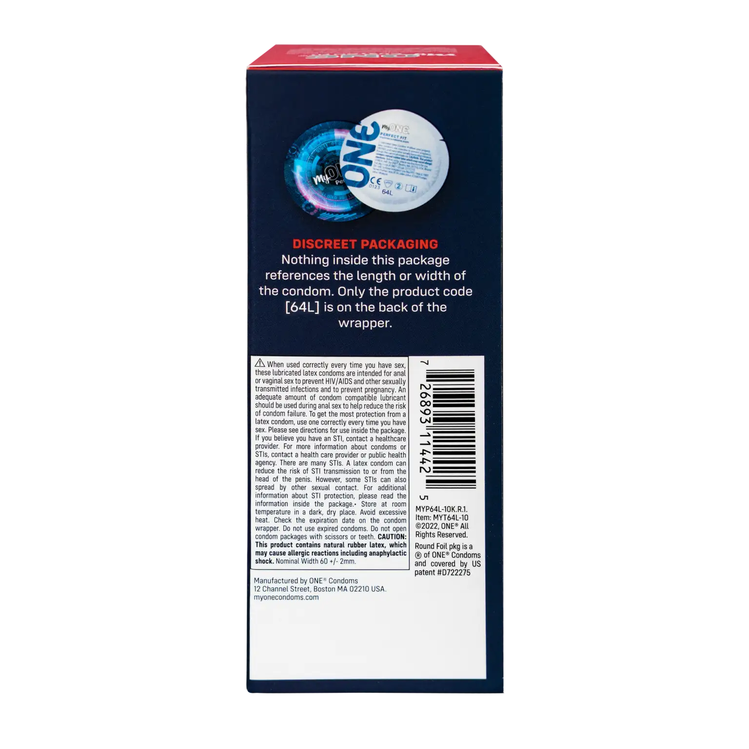 MyONE® Perfect Fit Super Wide & Long Condoms Rolik®