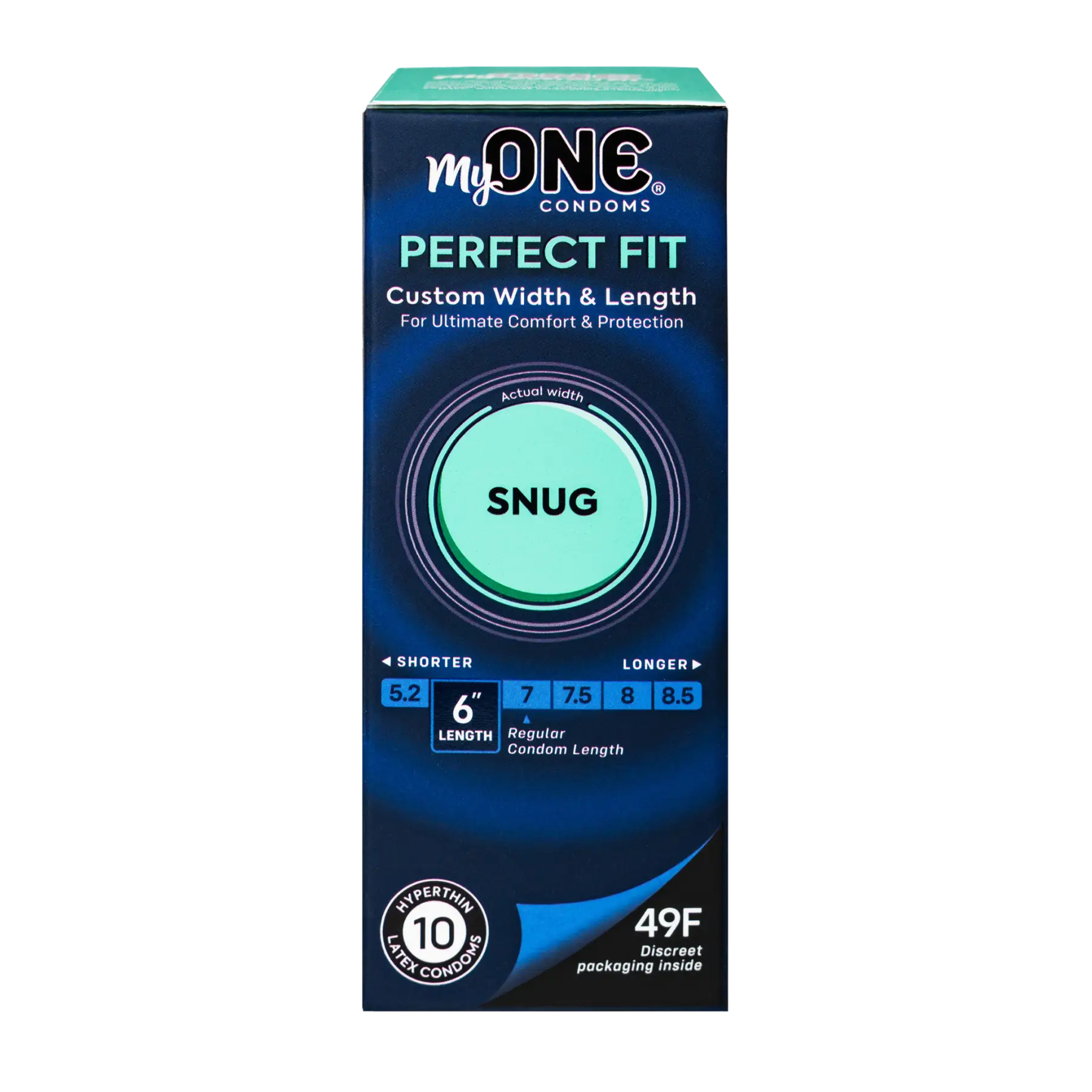 MyONE® Condoms Perfect Fit Snug Fit Condoms Rolik®