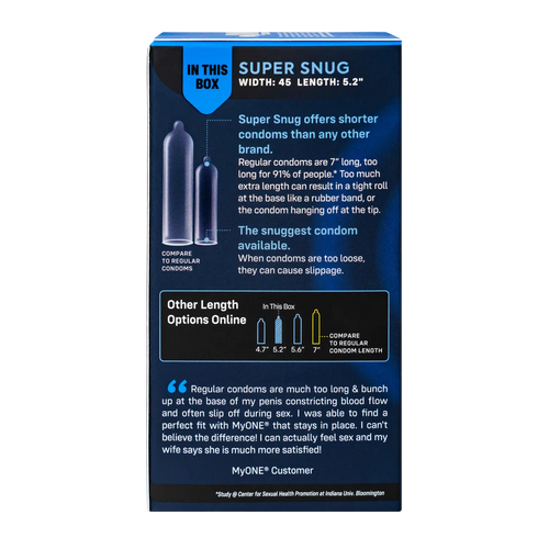 MyONE® Perfect Fit Super Snug Condoms Rolik®