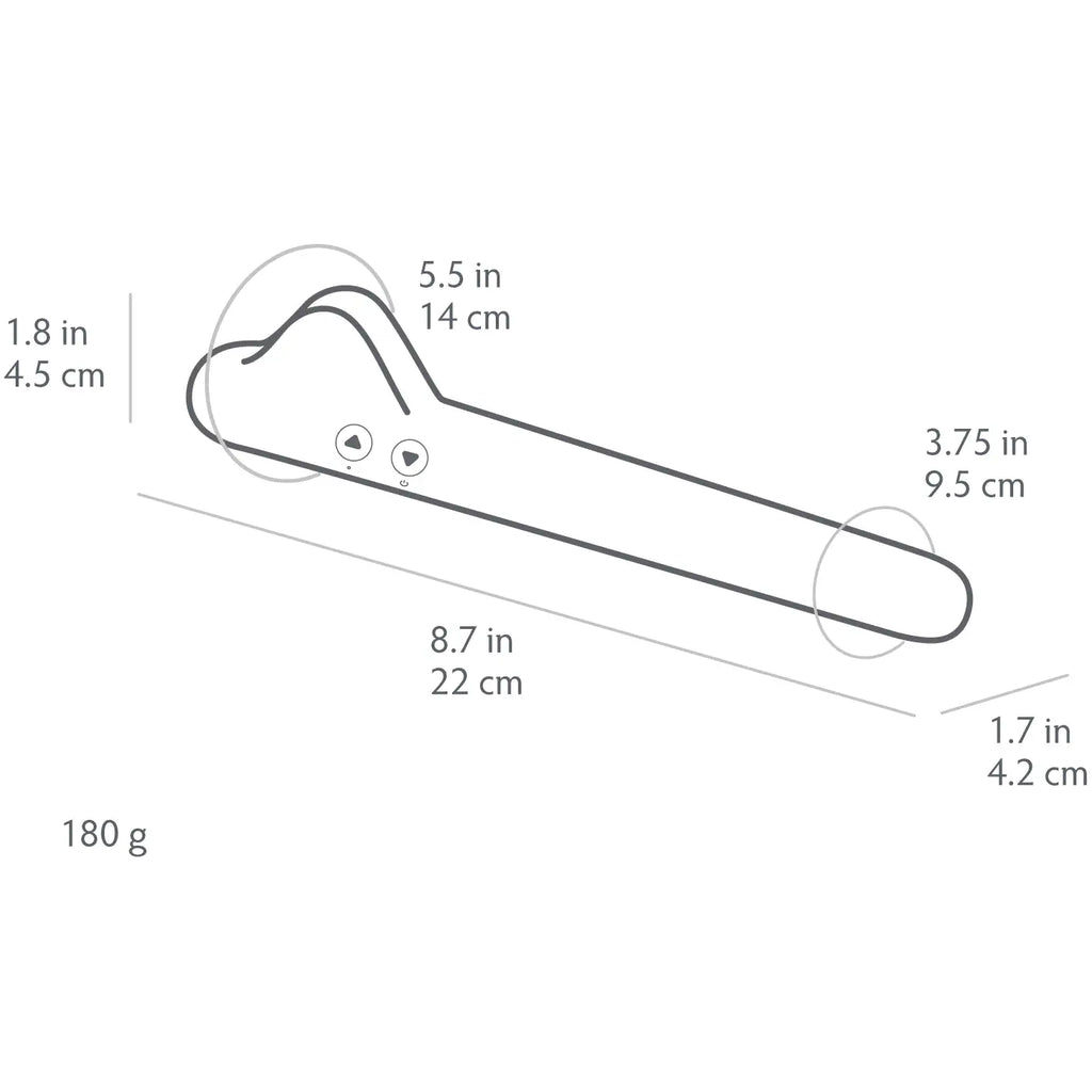 MysteryVibe Crescendo 2 – Bendable Vibrator with 6 Motors & App Control