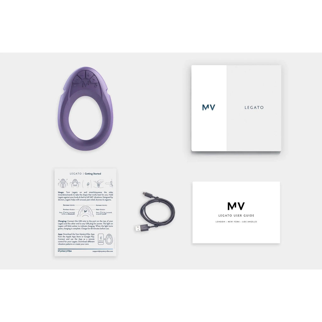 MysteryVibe Legato Flexible Vulva & Labia Vibrator