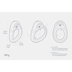 MysteryVibe Legato Flexible Vulva & Labia Vibrator