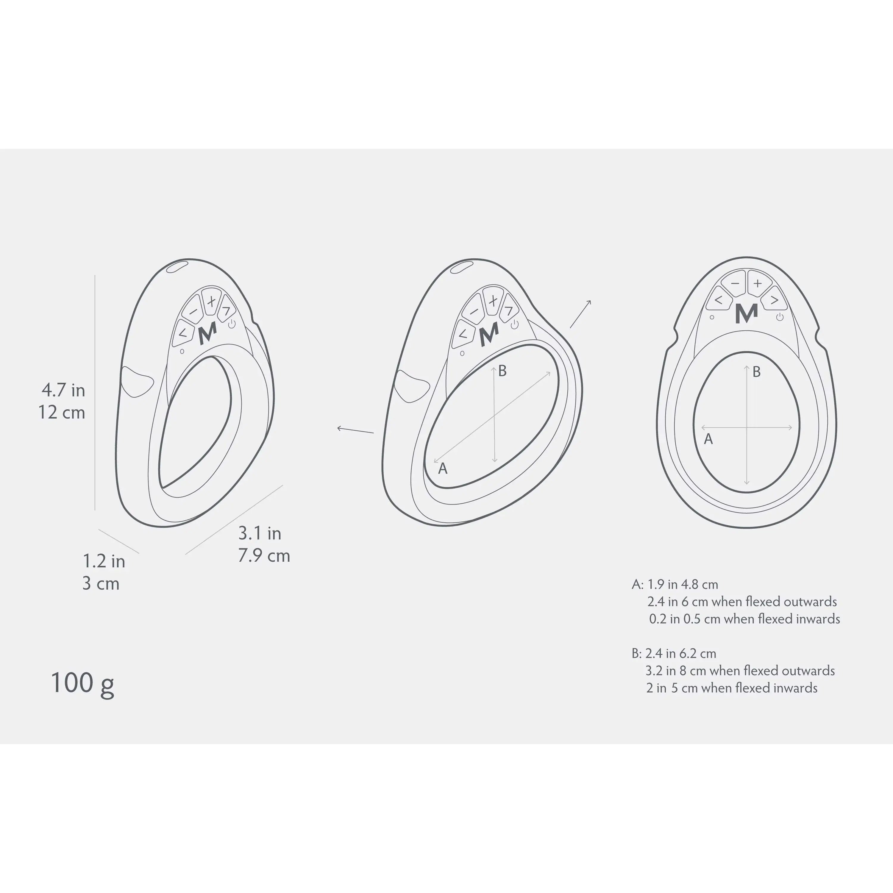 MysteryVibe Legato Flexible Vulva & Labia Vibrator