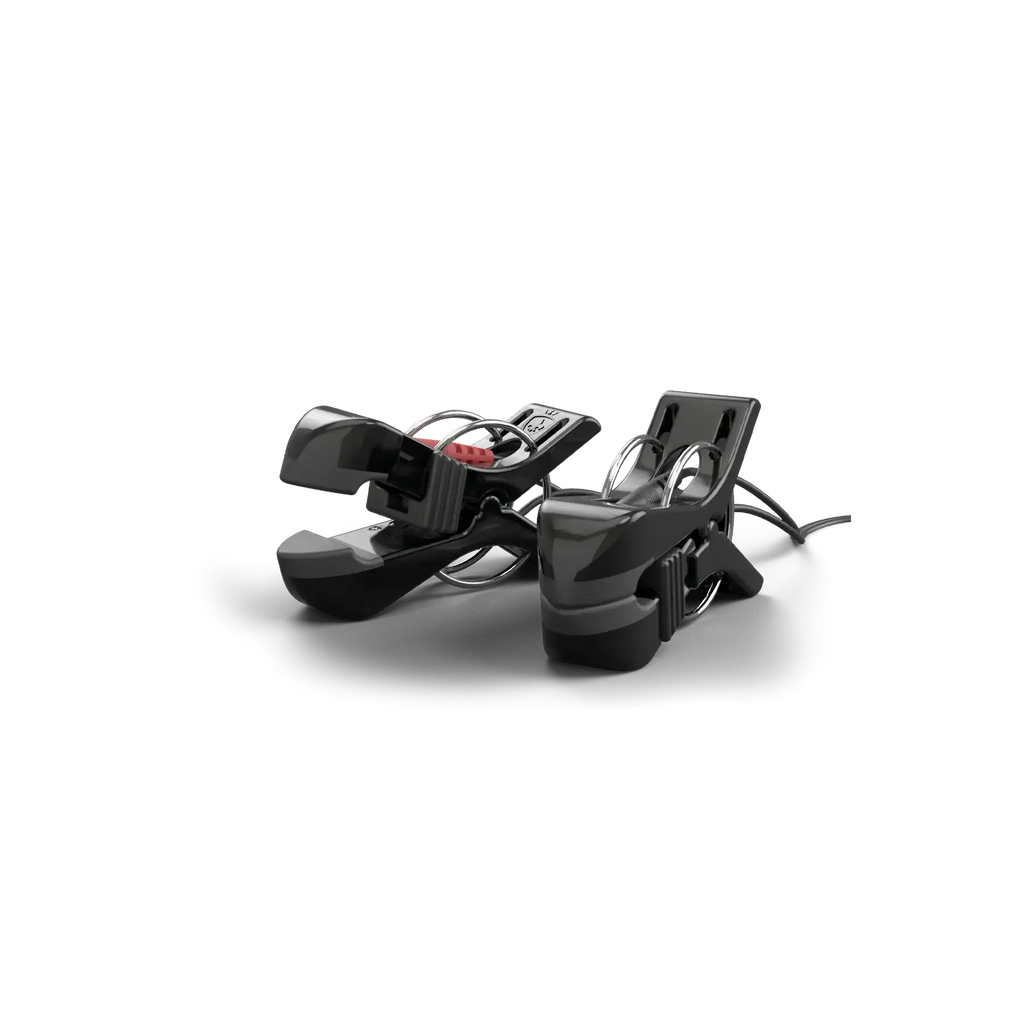 Mystim Barry Bite Bipolar eStim Nipple Clamps Black