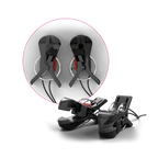 Mystim Barry Bite Bipolar eStim Nipple Clamps Black