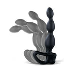 Mystim Big Bend - it! Prostate Stimulator with E - Stim - Black - Electrostim
