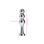 Mystim Bold Boris E-Stim Ball Dildo | Aluminum | Vaginal & Anal