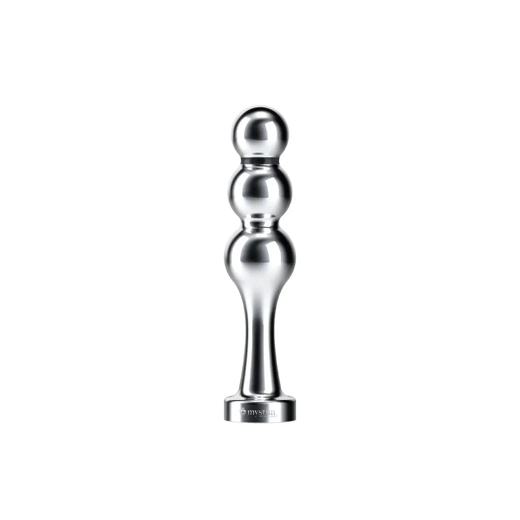 Mystim Bold Boris E-Stim Ball Dildo | Aluminum | Vaginal & Anal