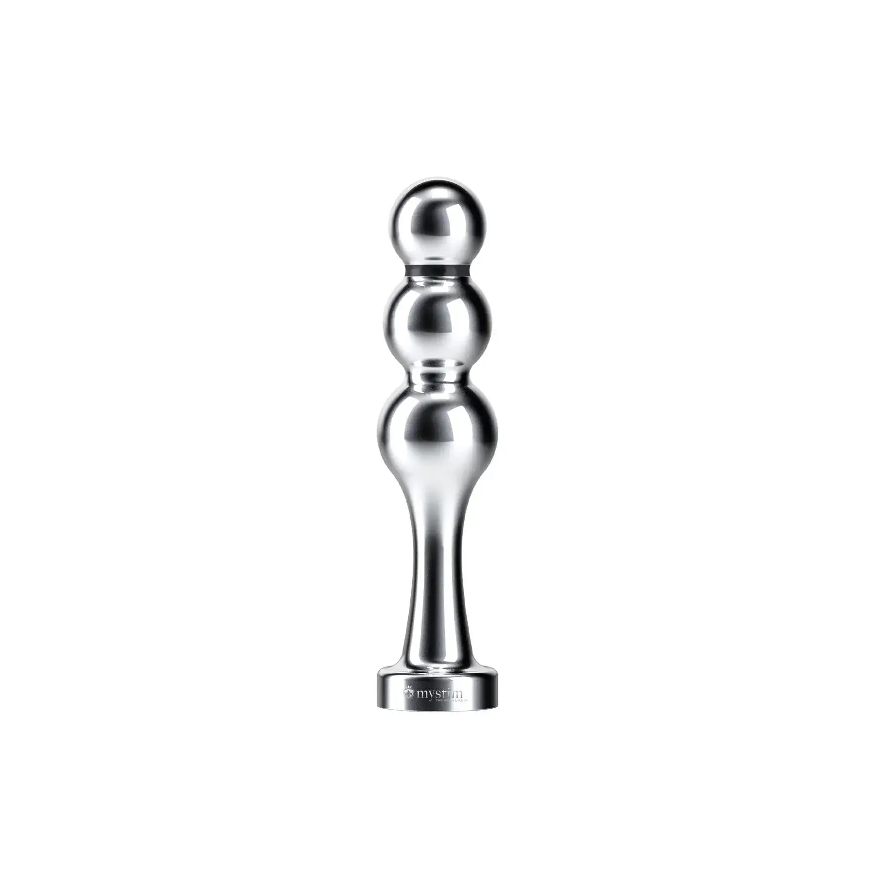 Mystim Bold Boris E-Stim Ball Dildo | Aluminum | Vaginal & Anal