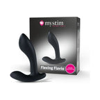 Mystim Flexing Flavio Prostate Stimulator with E - Stim - Black - Electrostim