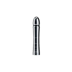 Mystim Glossy Glen eStim Aluminum Dildo Silver