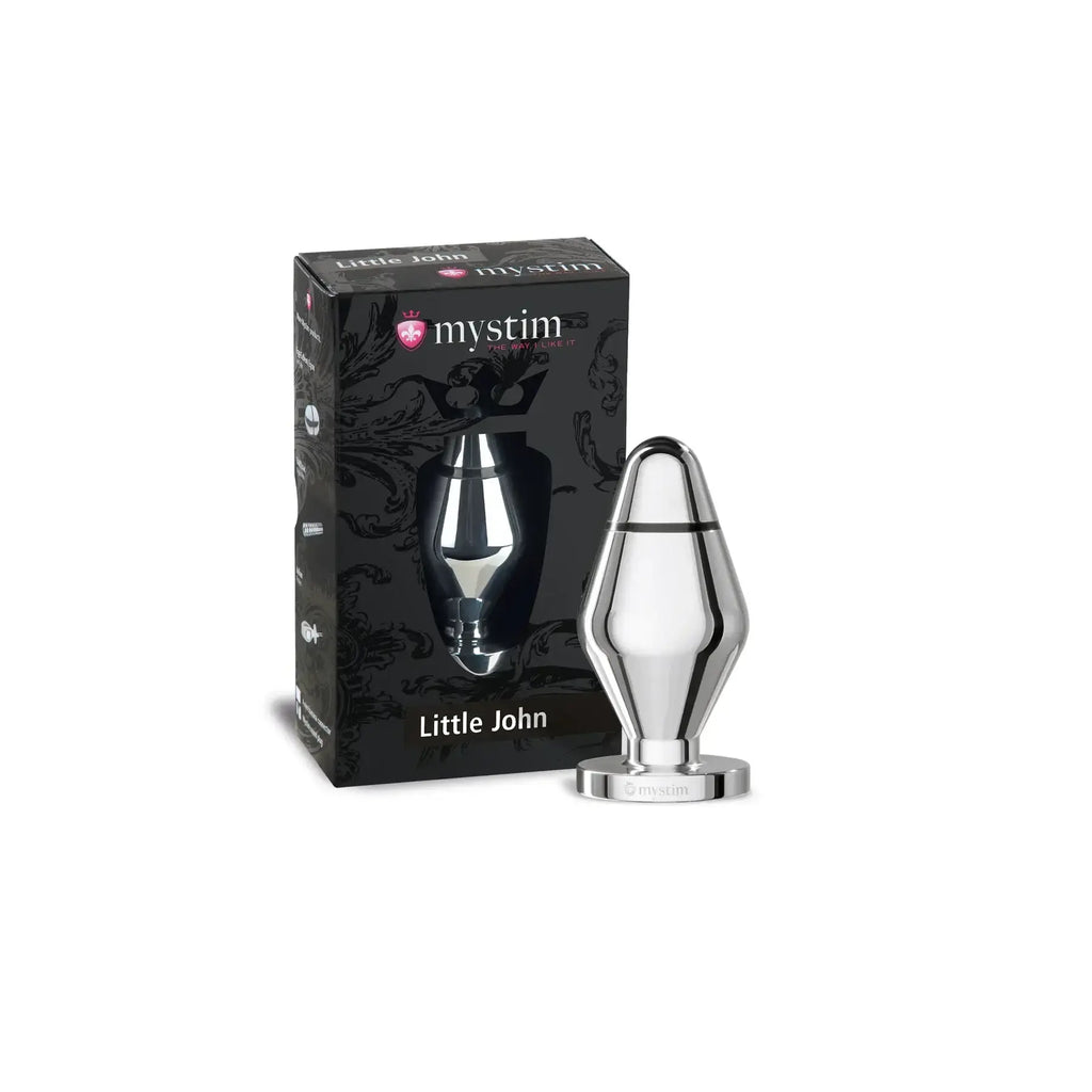 Mystim Little John Aluminium E-Stim Butt Plug