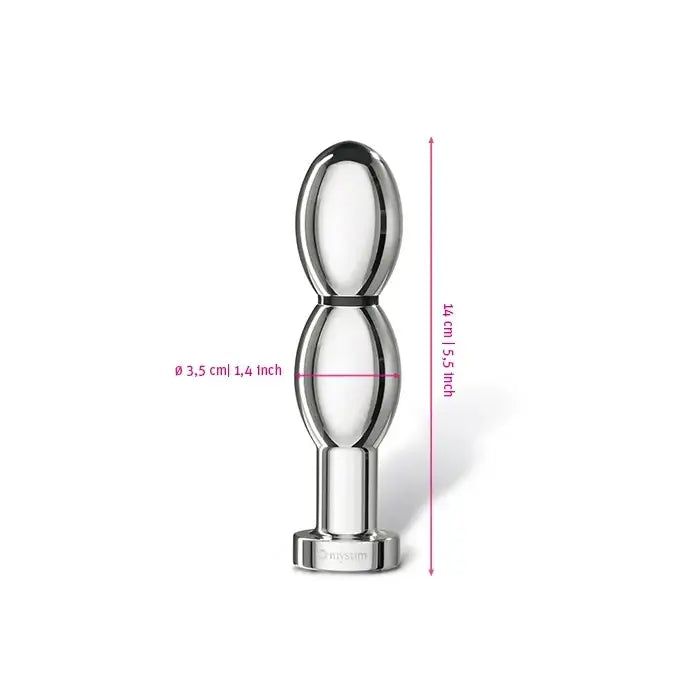 Mystim O(h!)-thello E-Stim Aluminium Dildo