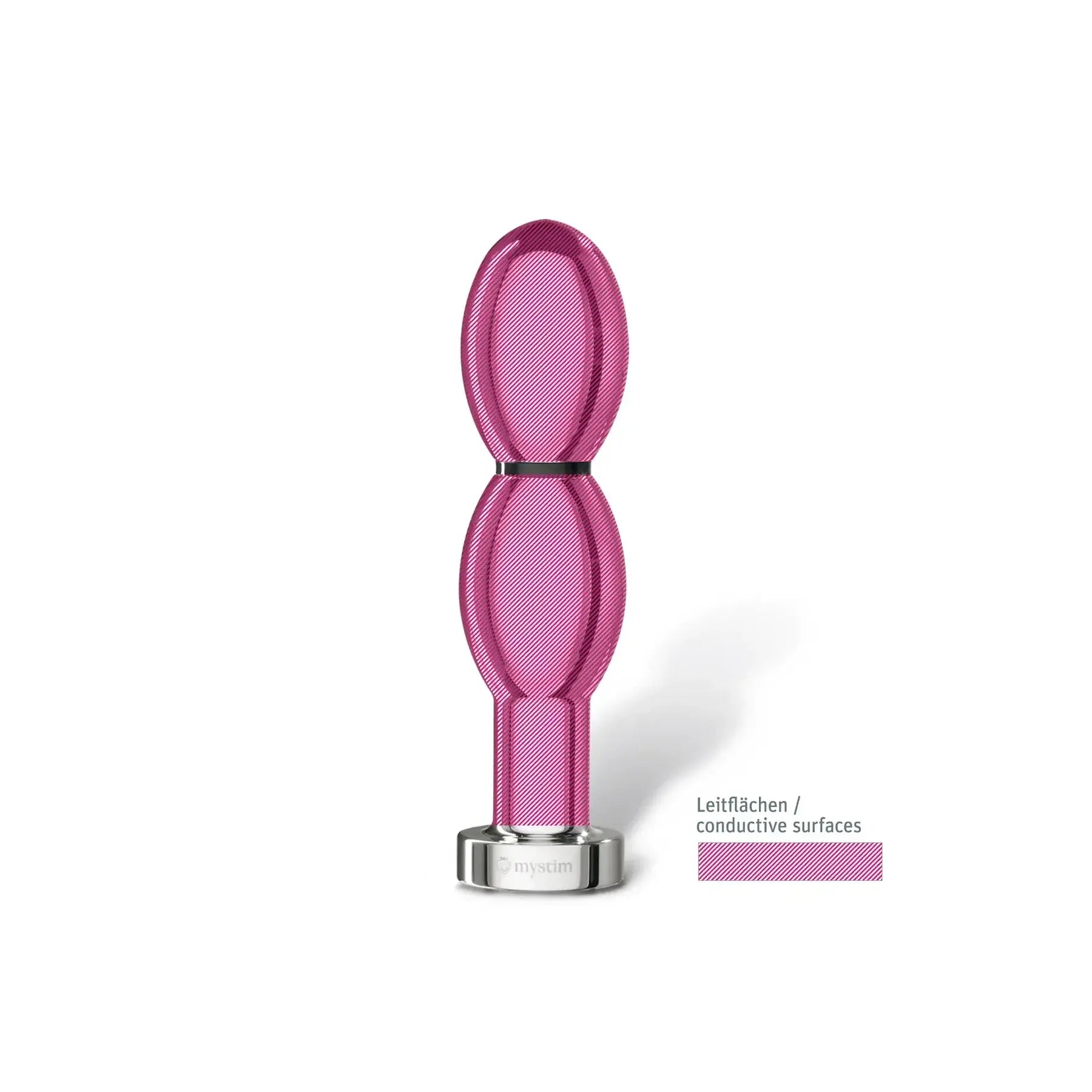 Mystim O(h!)-thello E-Stim Aluminium Dildo