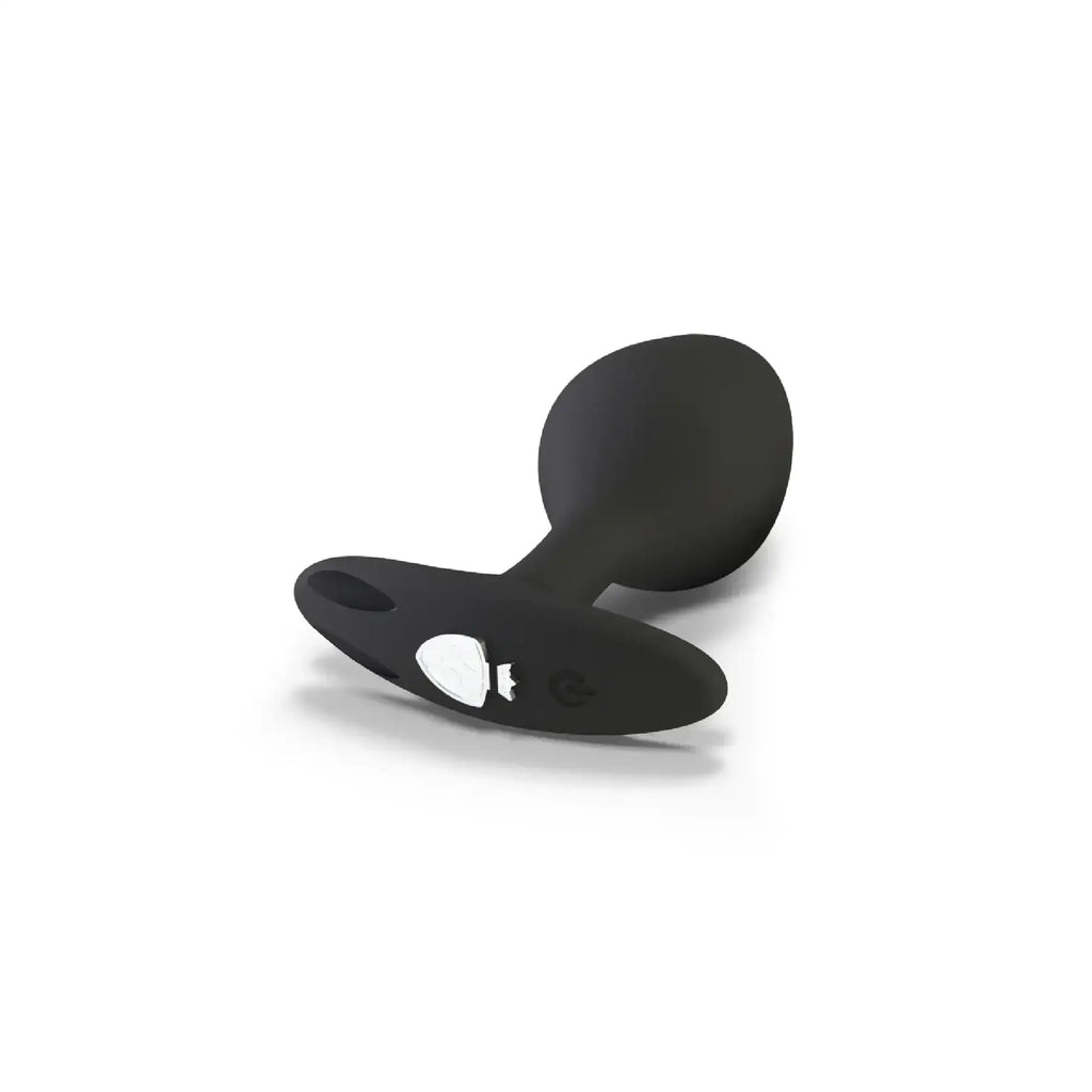 Mystim Rocking Vibes E-Stim Vibrating Remote Butt Plug Black