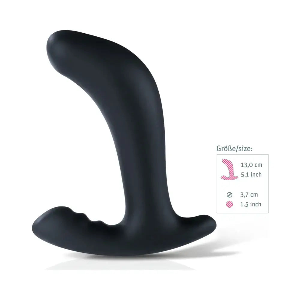 Mystim Twisting Tom Prostate Stimulator with E - Stim - Black - Electrostim