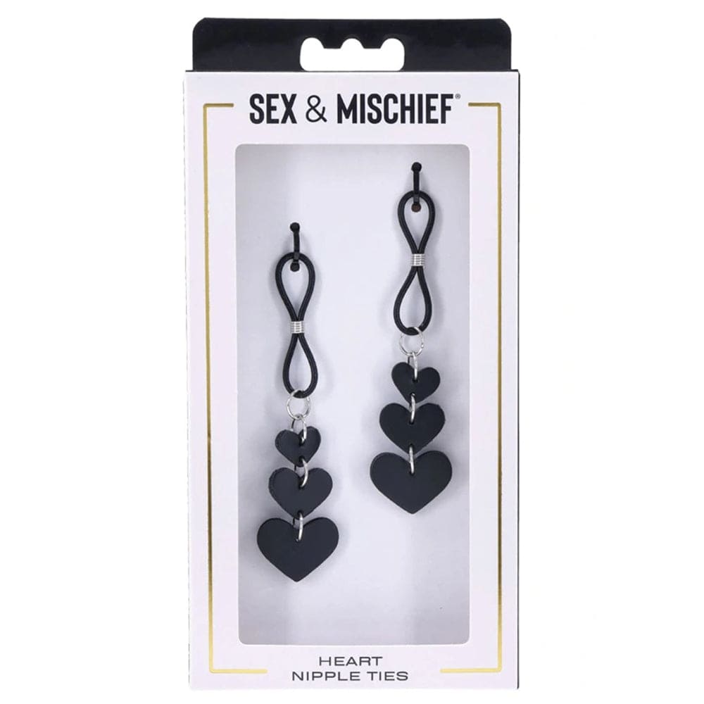 Sportsheets® Sex & Mischief® Heart Nipple Ties - Rolik®